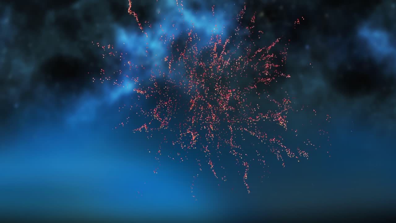 하늘에 불꽃놀이