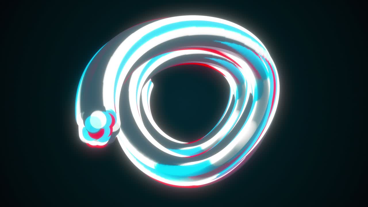 Circles colorful stripes