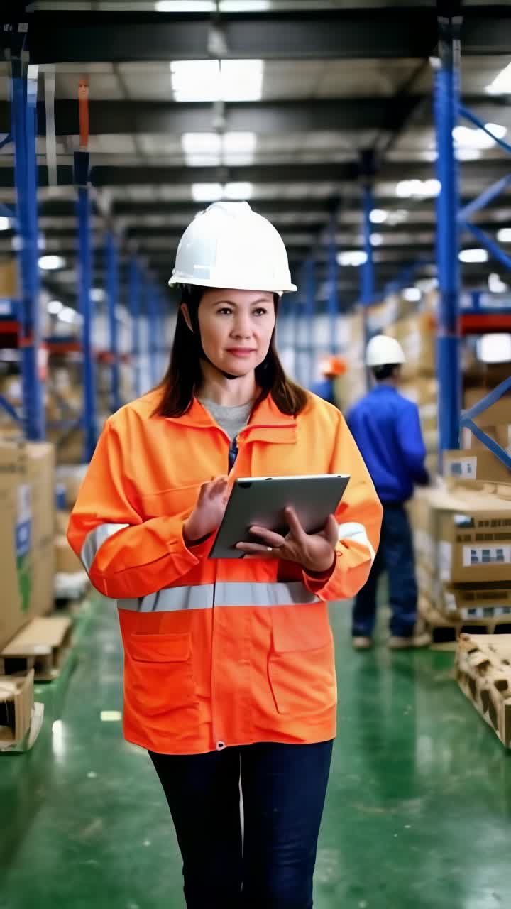 Indossa un cappello e un equipaggiamento di sicurezza