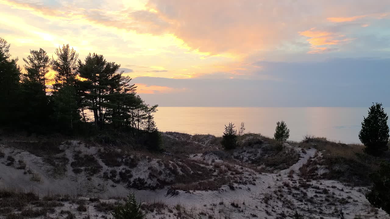 hora dorada nieve escénico paisaje desierto tranquilidad nadie