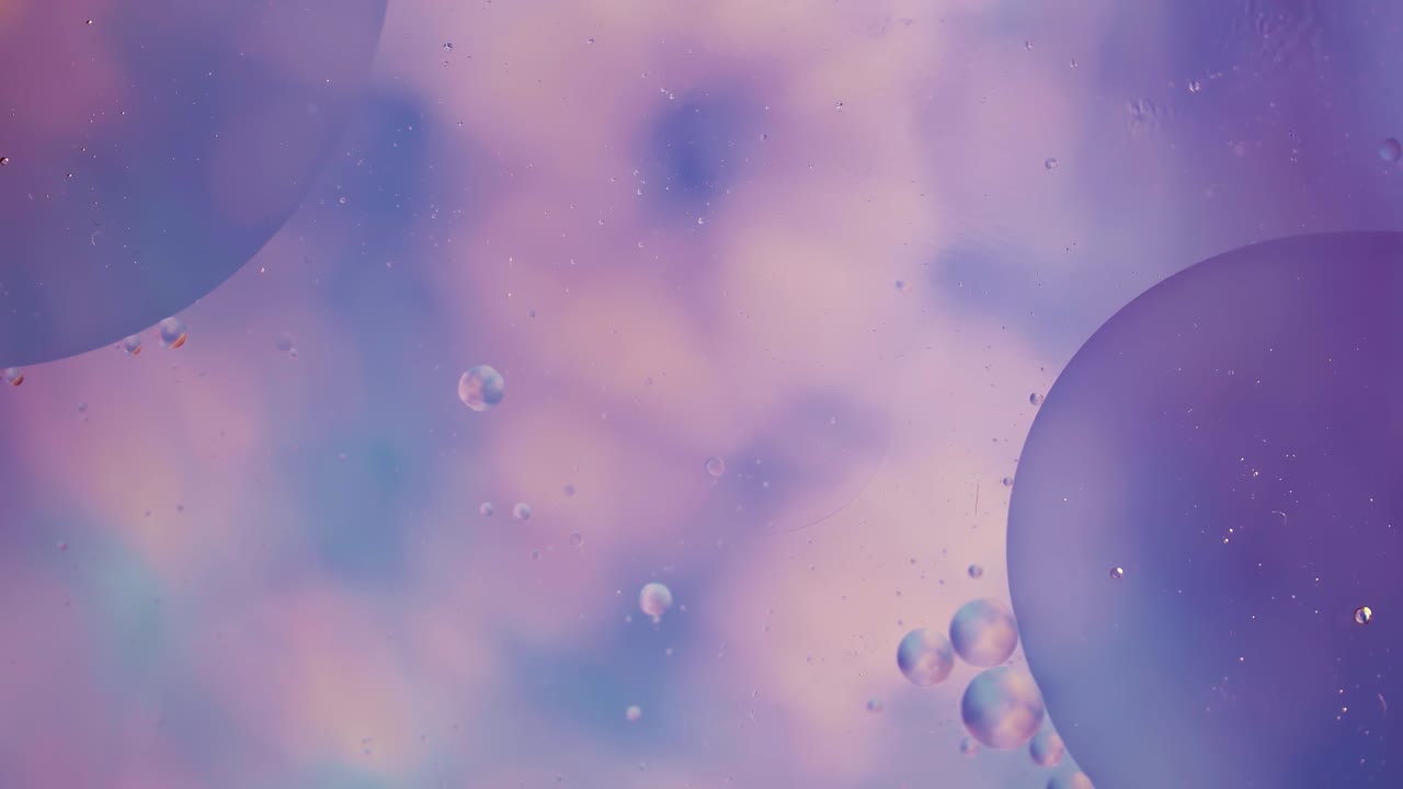 Motion Drops. Beautiful Bright Background. Fluid Art