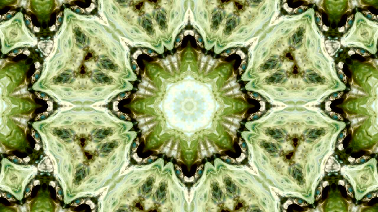 movimiento de fondo de kaleidoscopio abstractamente colorido