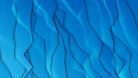 líneas curvas azules diseño de movimiento corporativo abstracto
