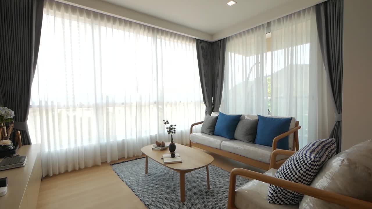 Ideia de Decoração de Interiores Moderna e Elegante em Conceito Aberto.