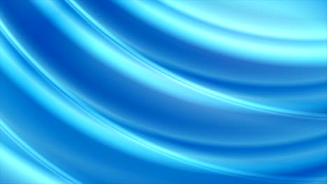 azul brillante ondas suaves borrosas fondo de movimiento abstracto