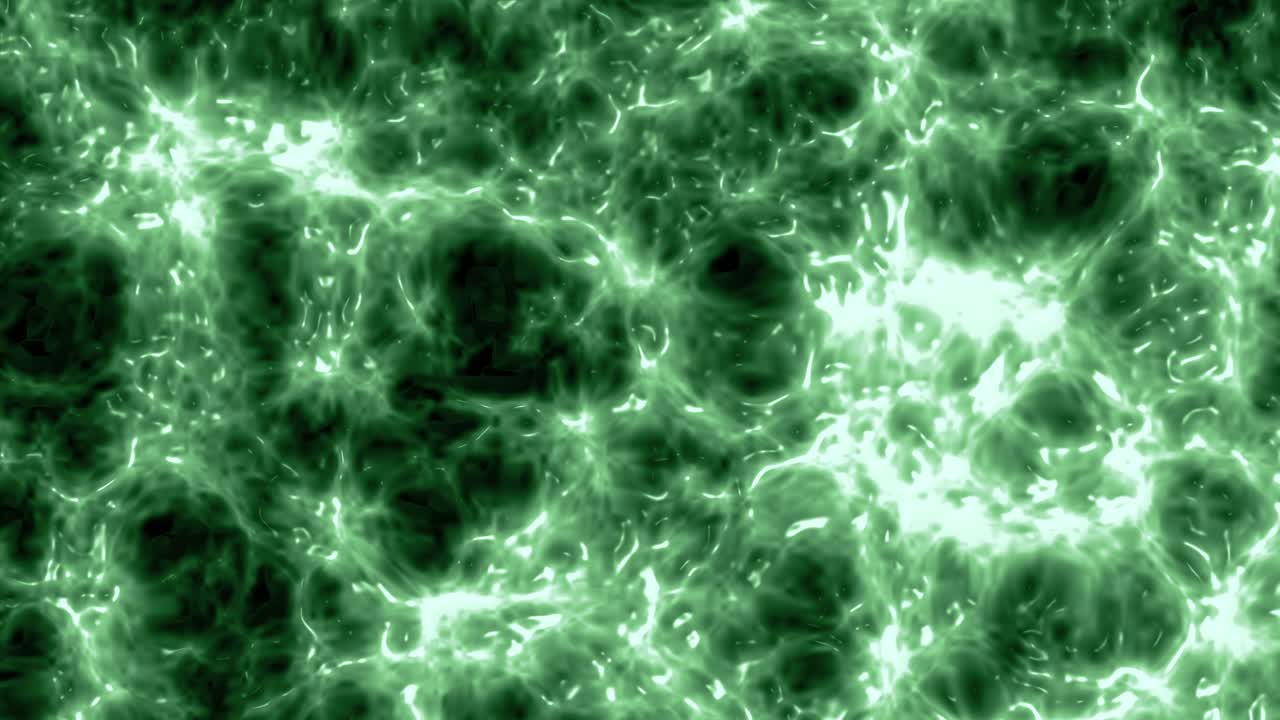 Sfondo dinamico con texture liquida organica verde astratta