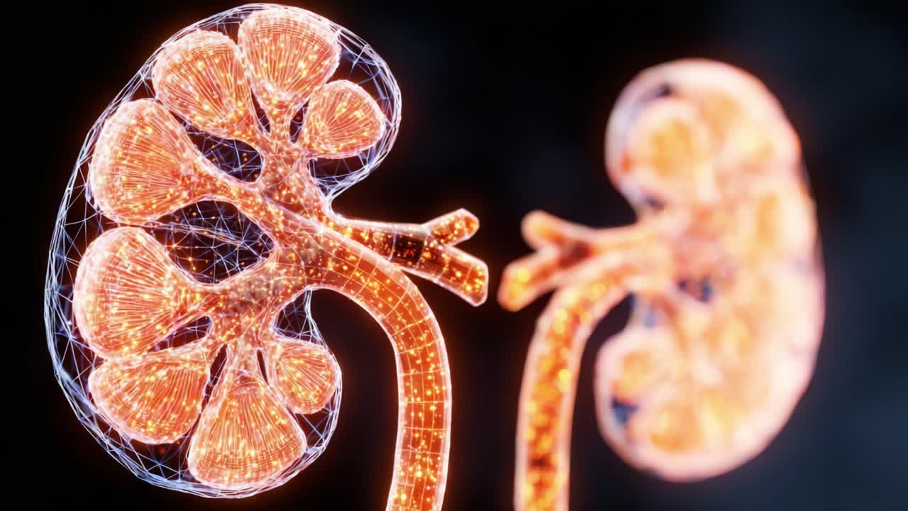 An In-depth Look at the Human Kidney: Exploring the Complex Structure and Function of this Vital Organ Illustrated in Stunning Detail