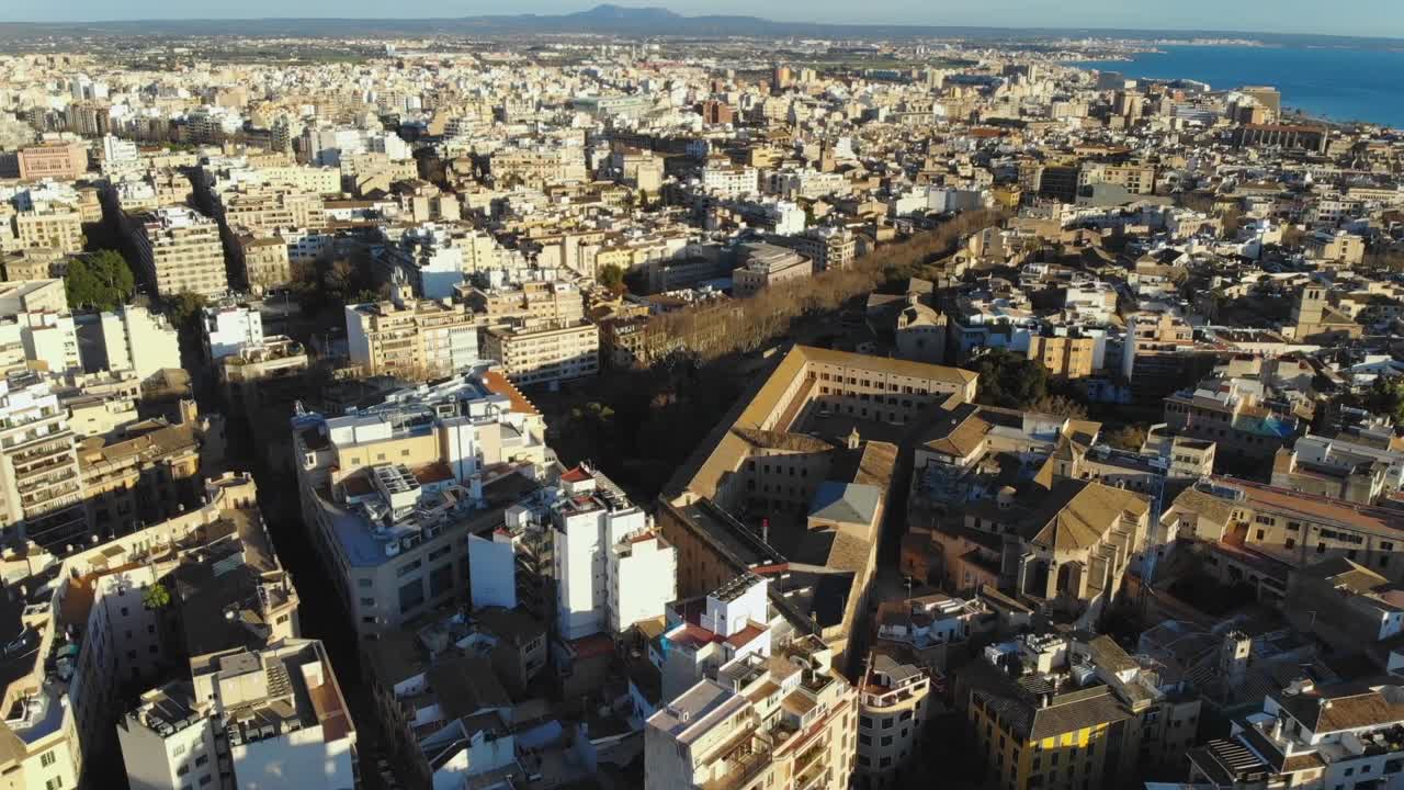 팔마데마요르카 상공 드론 촬영