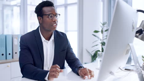 Business-man,-video-call-and-typing-on-computer