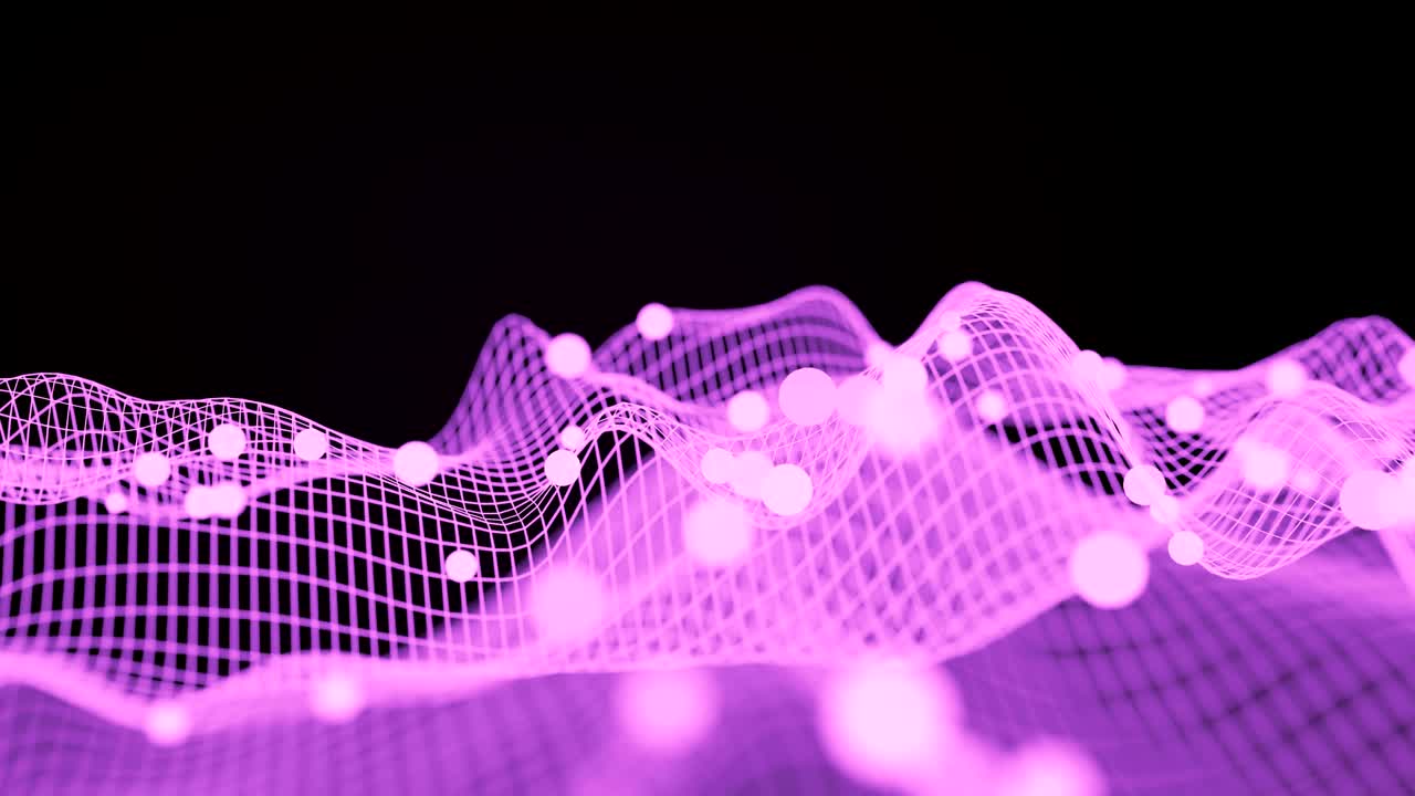 4K Abstract Technology Mesh.