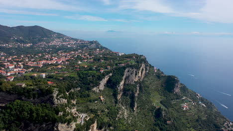 ravello, a little town in the mountains of italy