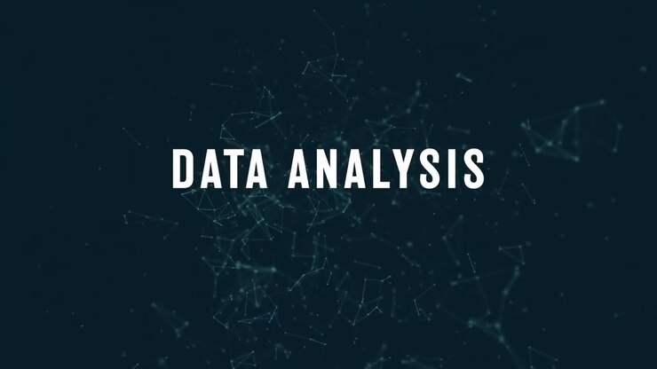 Data analysis with polygonal connecting dots and lines
