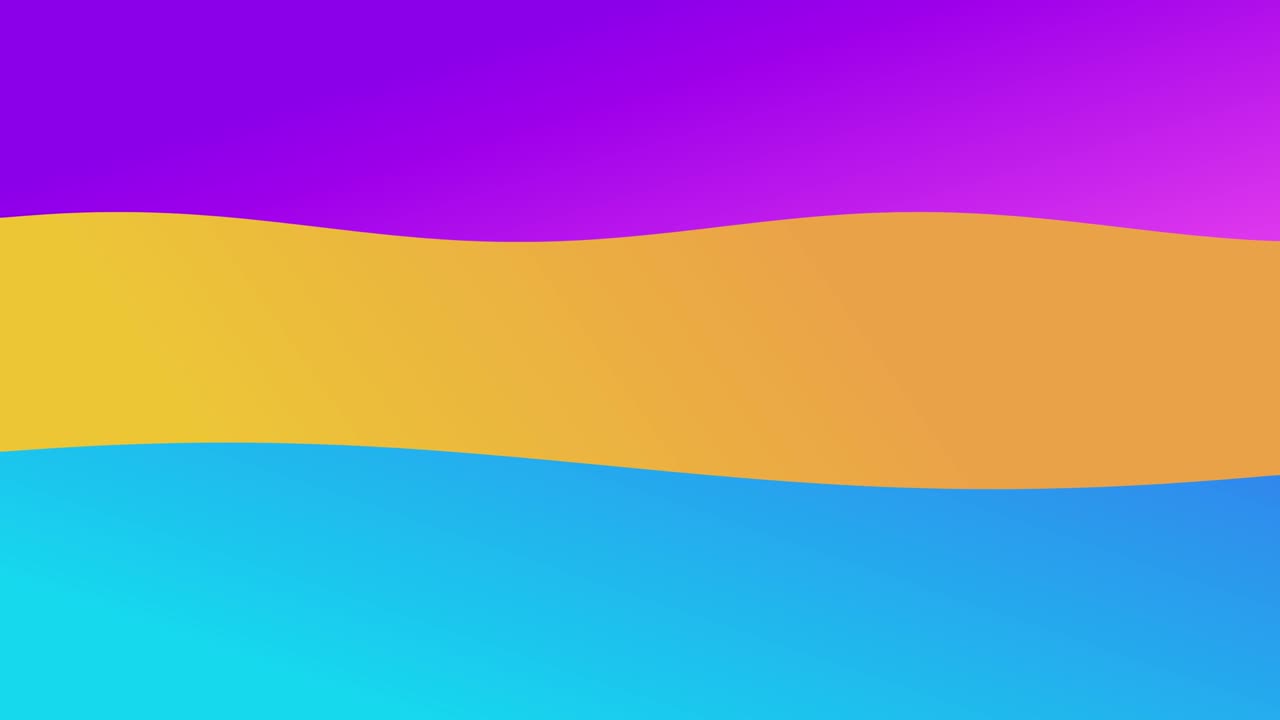 las ondas líquidas en negrita, las formas curvas, el gradiente, el fondo 4k.