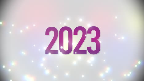 2023-Jahre-Mit-Silbernem-Glitzer-Auf-Weißem-Farbverlauf