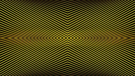 abstract geometric pattern with yellow lines on black background