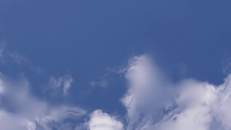 Blue and white cloud abstract background misty effect
