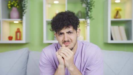 Nervous-and-stressed-teenager-looking-at-camera.