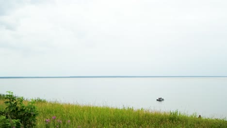 boat on a calm lake