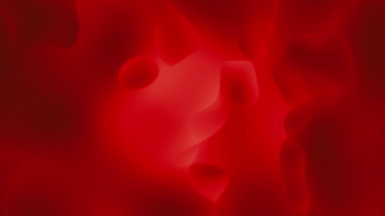 Fluido Rosso Astratto in Flusso Continuo.
