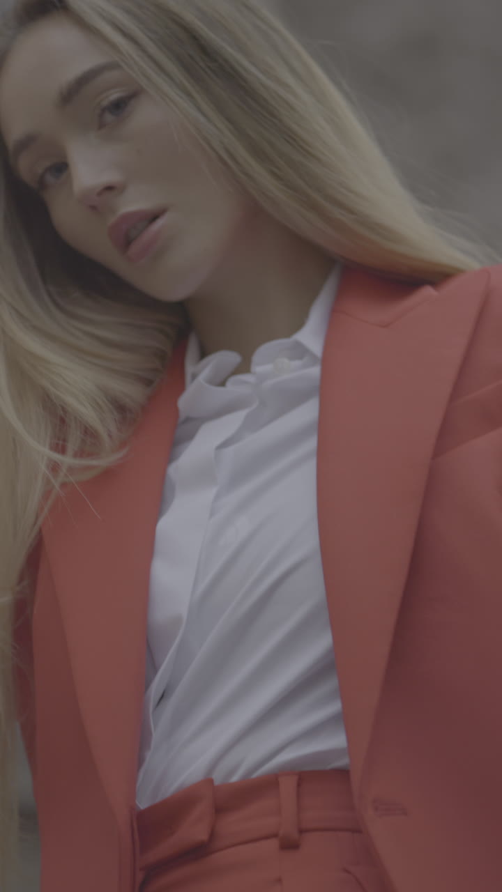 Portrait of a Woman in a Red Jacket