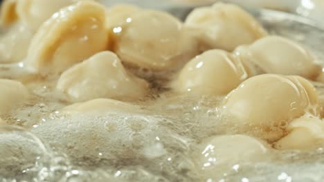 pasta en ebullición