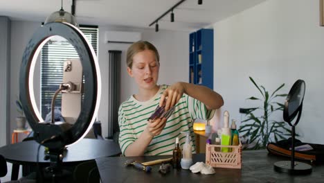 Beauty Influencer Shows Off New Face Masks
