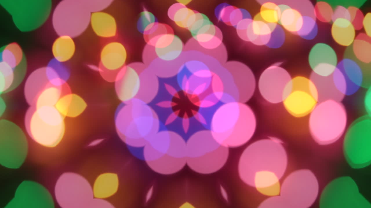 스트레칭 보케 볼 만화경