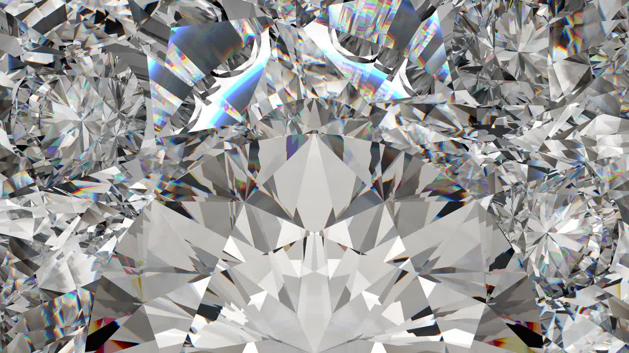 반이는 보석 매크로 회전 무결 루프 칼레도스코프