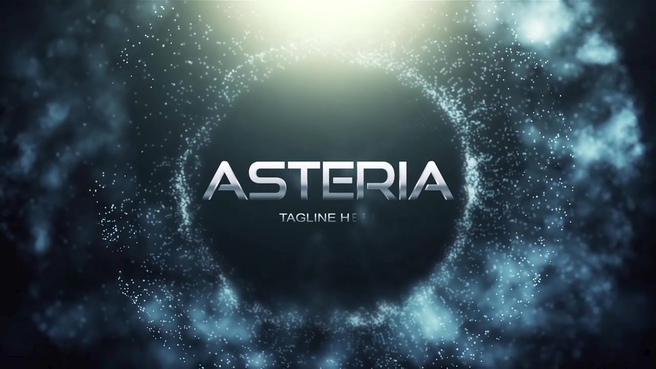 Intro Dinamica con Particelle Astratte e Vortice di Luce