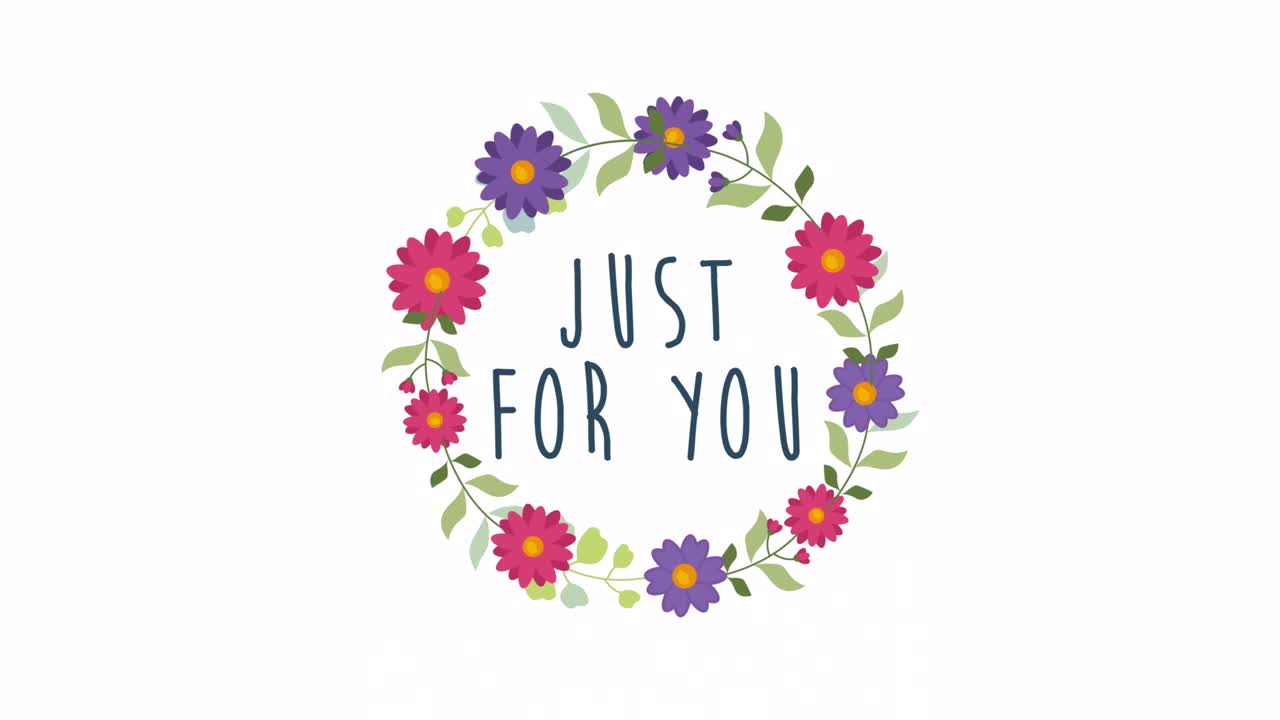just for you