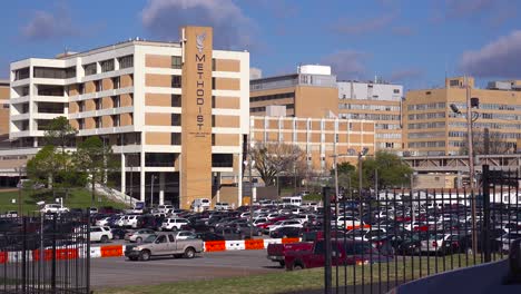 Toma-De-Establecimiento-De-Un-Hospital-Genérico-En-Jackson,-Mississippi