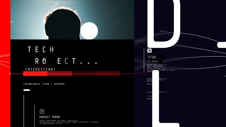 Tech and Digital Concept Presentation