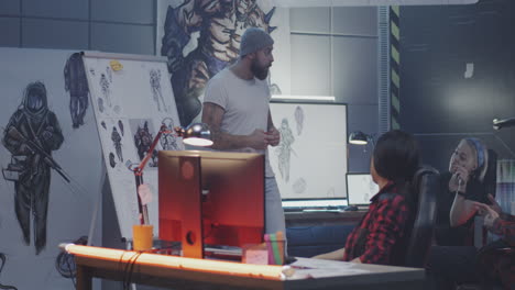 creative design team meeting