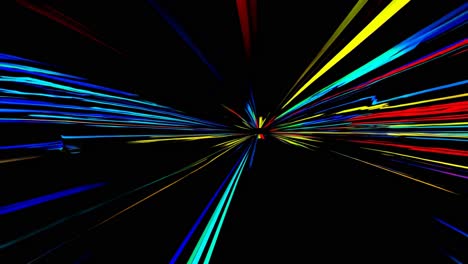 abstract colorful radial burst