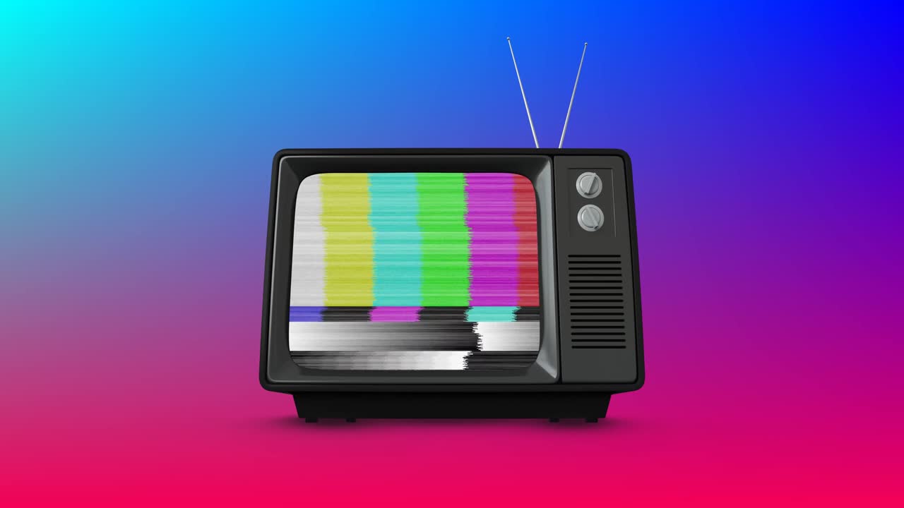 고정된 4k 텔레비전 오래된