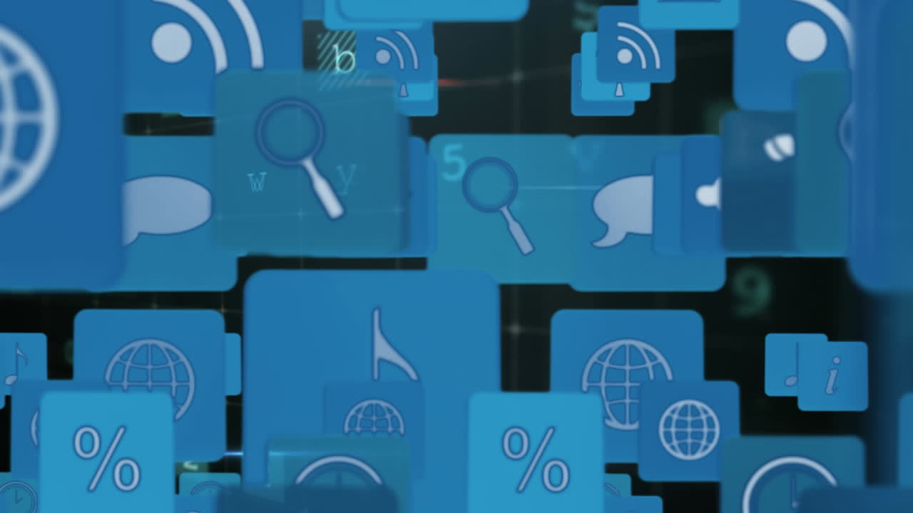 Internet icons and symbols