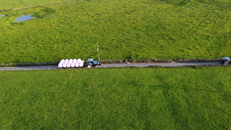 english country side drone footage