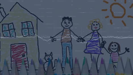 animación de las estadísticas y procesamiento de datos sobre el sorteo familiar