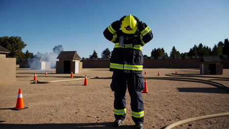 firefighter training simulation