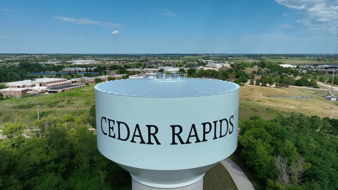 cedar rapids, en el estado de iowa.