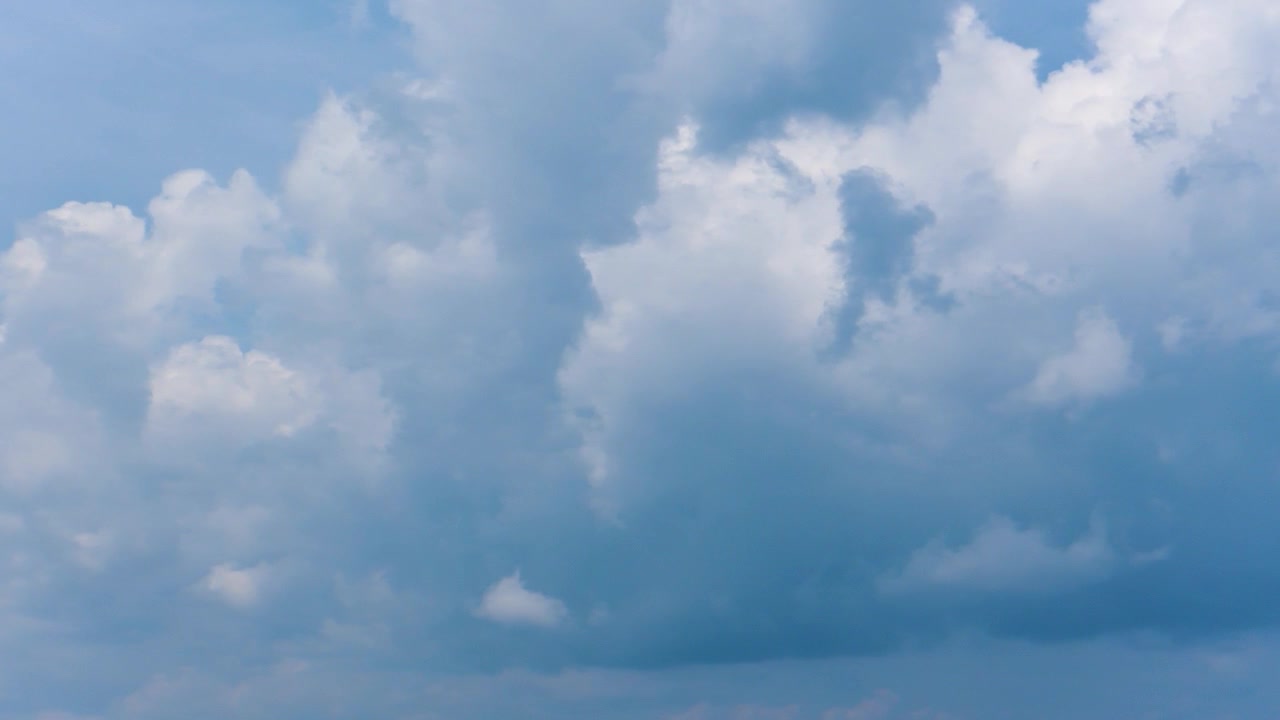Japanese Summer Clouds, Huge Cumulus Formations over Ocean