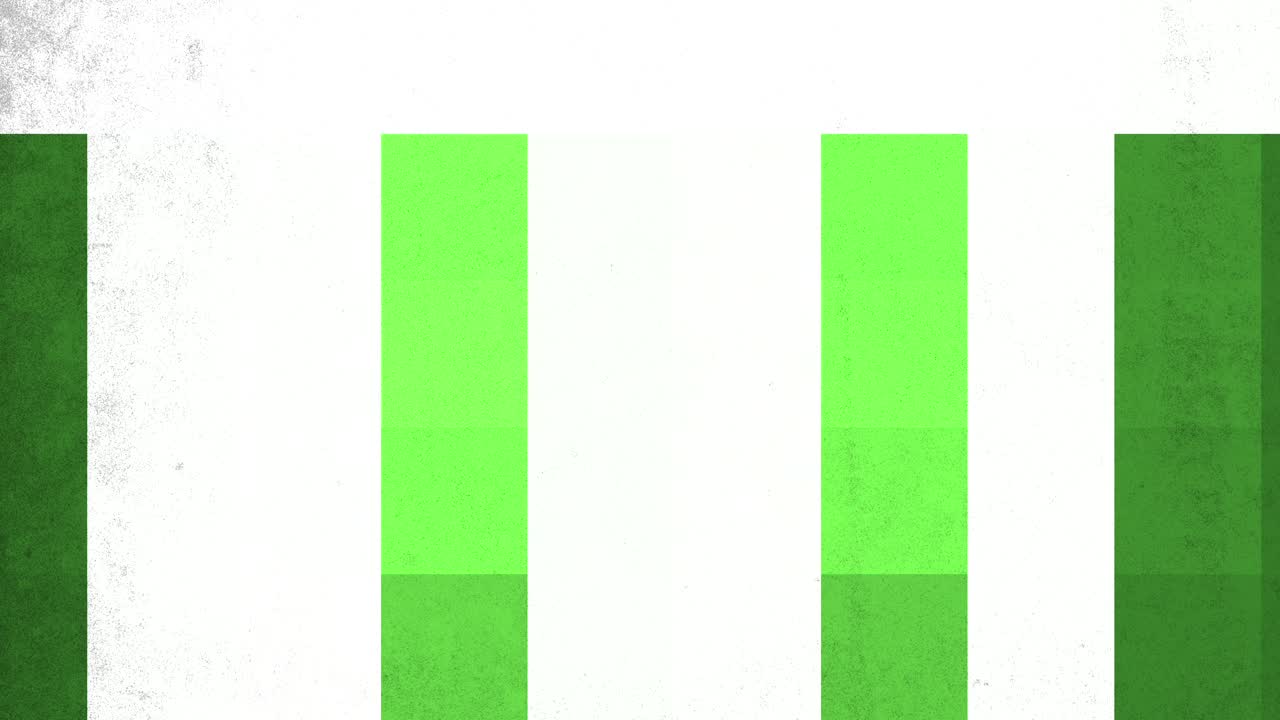 A close-up image of a light green and white vertically striped shirt with a collar and cuffs made of light fabric like cotton or linen, creating a fresh and casual look