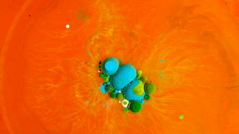 colores en movimiento, efecto líquido, burbujas de jabón