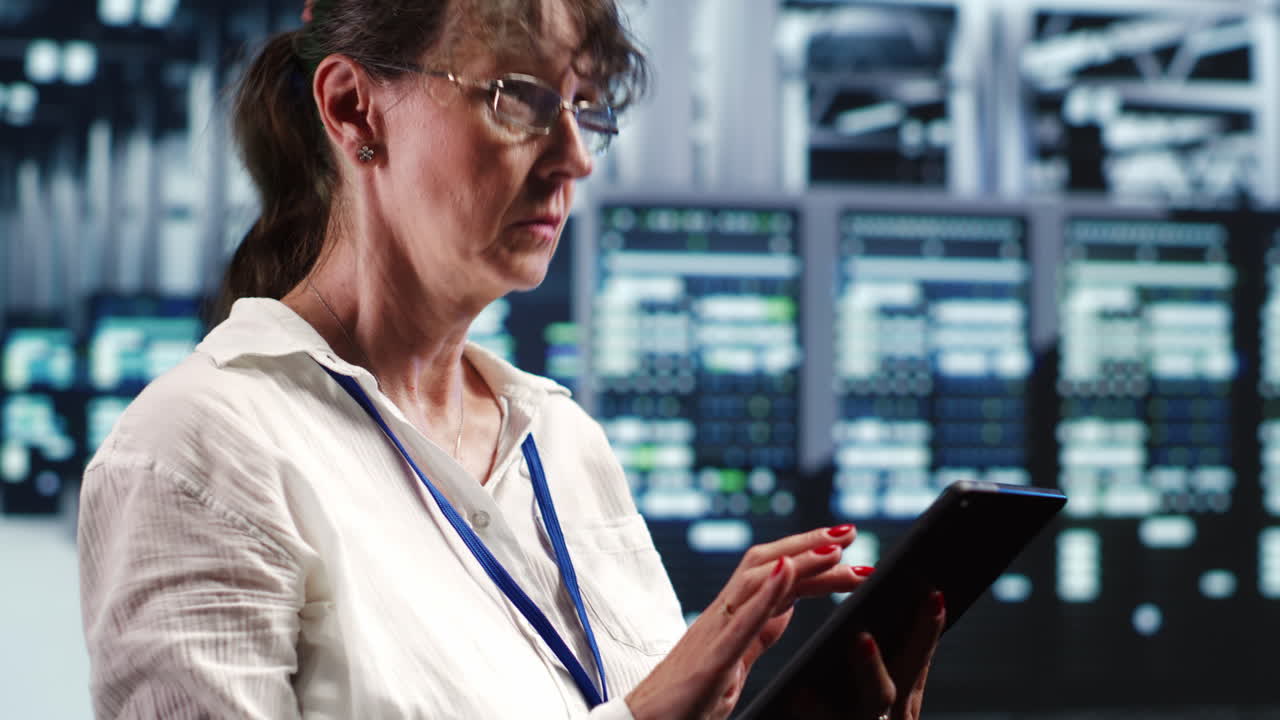 Datacenter med AI blade-servere