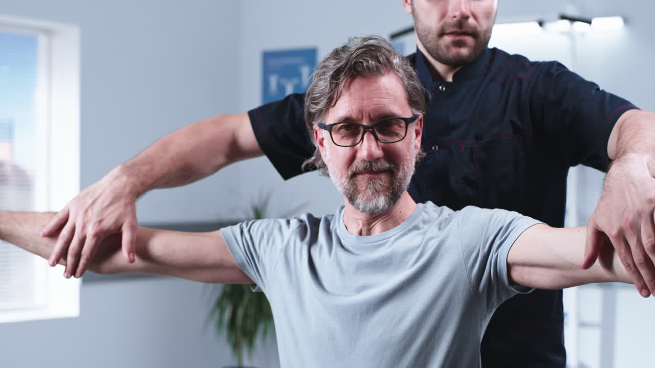 Physical Therapy Session for Upper Body Strengthening