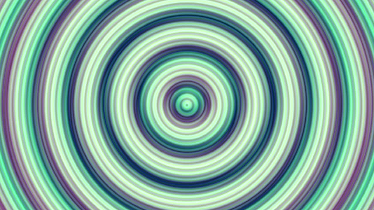 Hypnotic circles. Hypnotism. Psychedelic. Hallucinations.