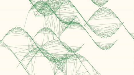 modello geometrico di linee e forme su sfondo bianco
