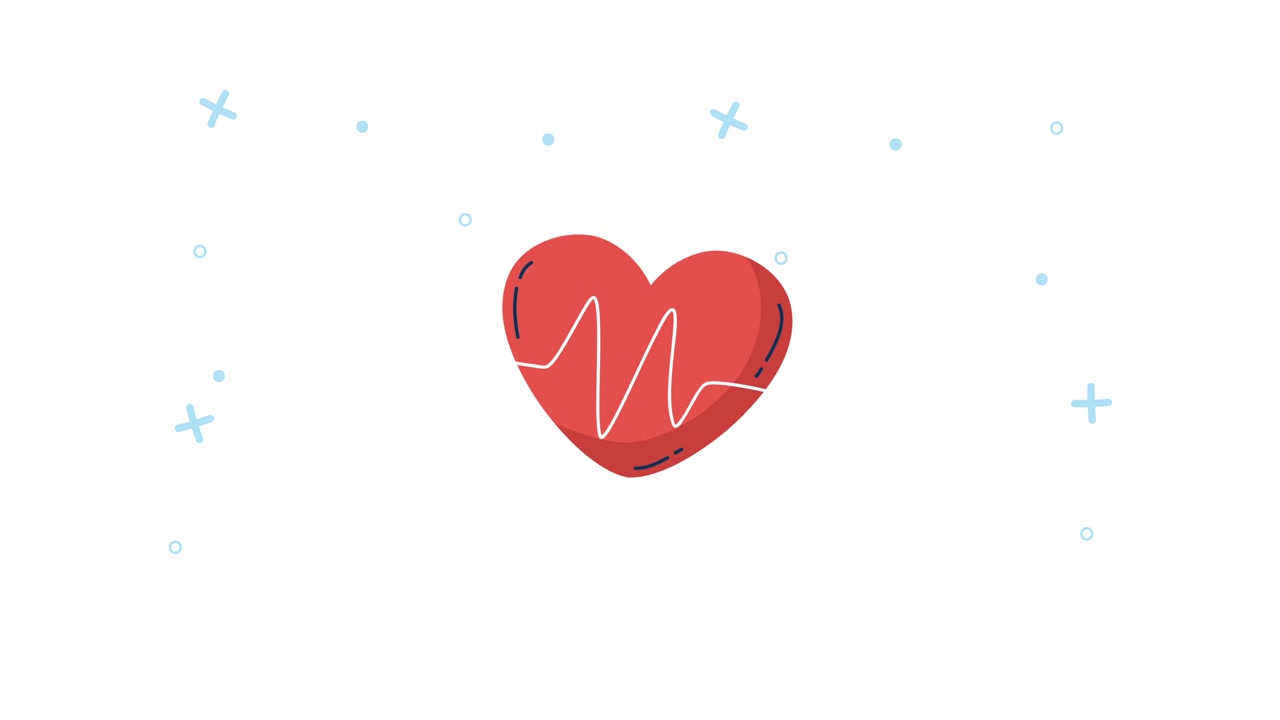 Cuore Spezzato e Icone di Kit di Primo Soccorso
