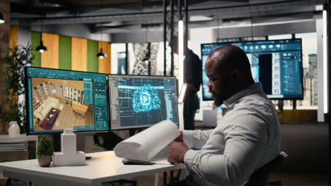 black developer uses ai systems for housing and commercial property development