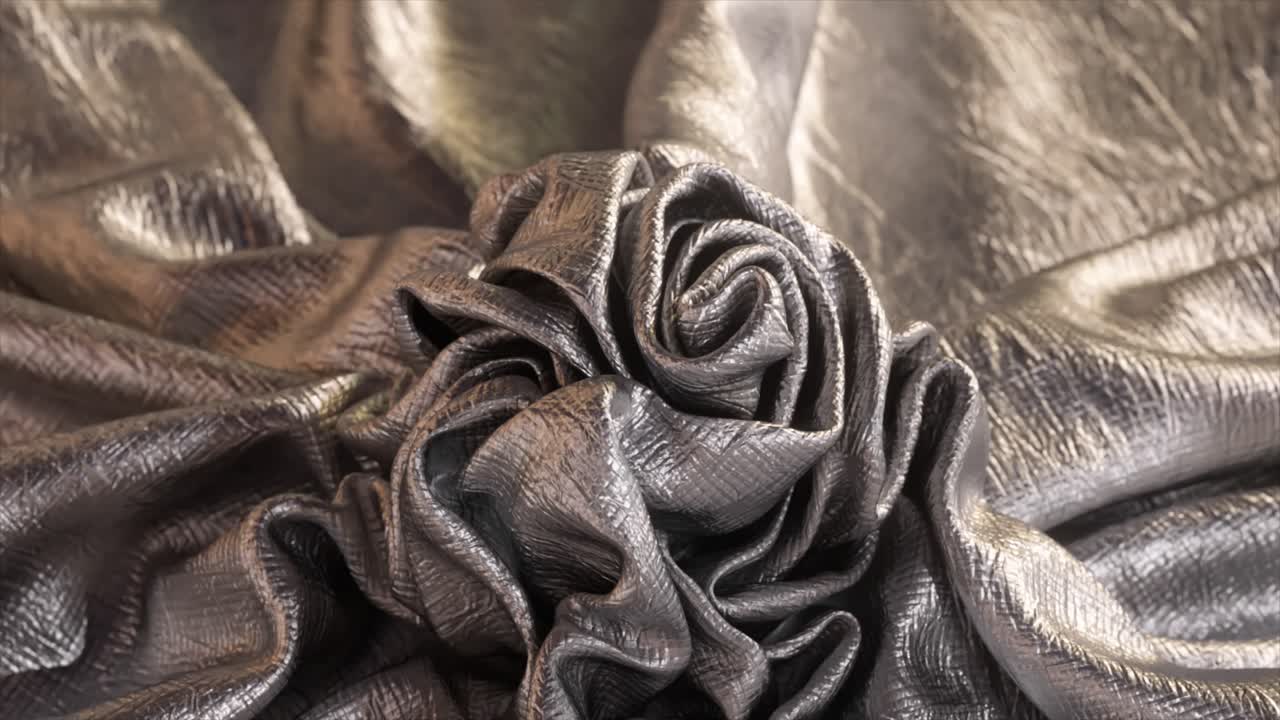 textura de tela metálica plateada